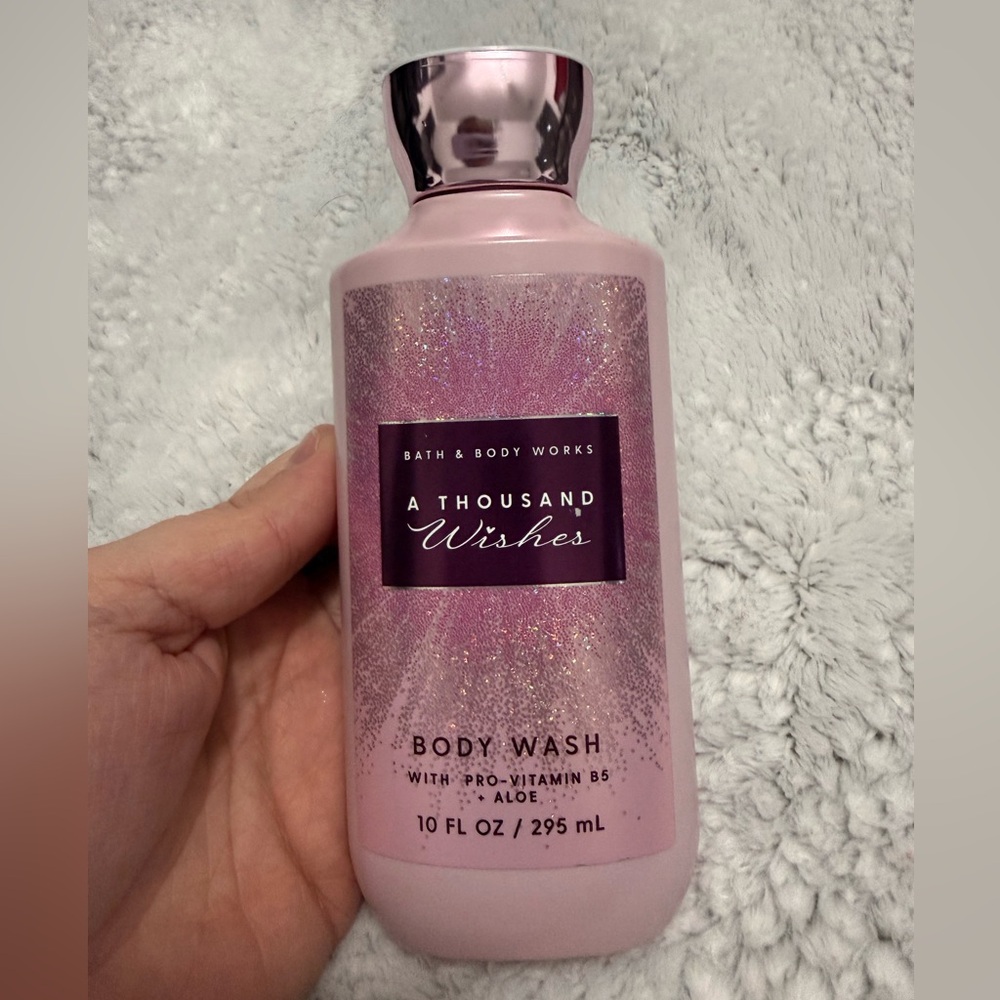 Bath & Body Works A Thousand Wishes Sparkling Pink Body Wash